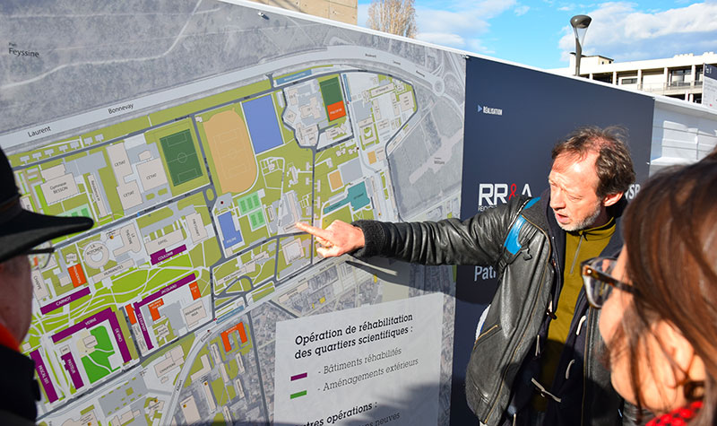 Visite guidée Campus Gratte ciel