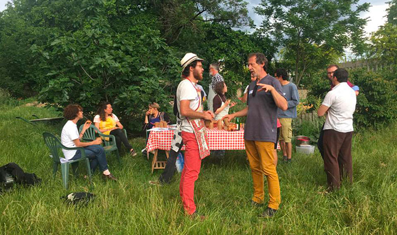 Visite guidée avec un groupe à Lyon